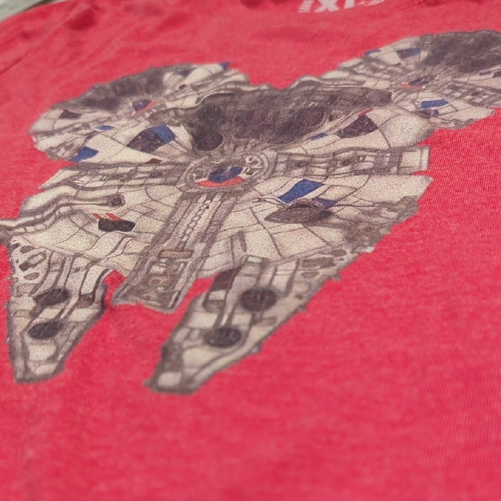 Women's Disney / Star Wars Red Graphic Tee Size Xl - Picture 5 of 5